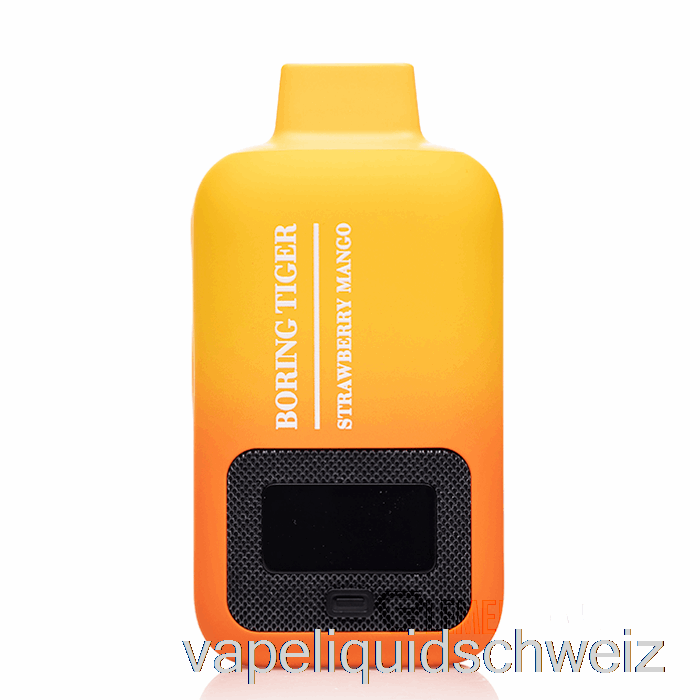 Luffbar Boring Tiger 25000 Einweg-Erdbeer-Mango-Vape-Liquid E-Liquid Schweiz